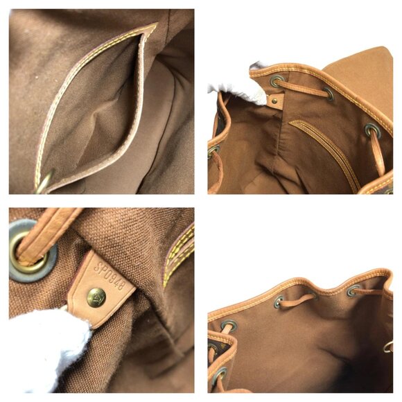 Authentic Louis Vuitton Montsouris MM Monogram Backpack jp560-111925 main image 9